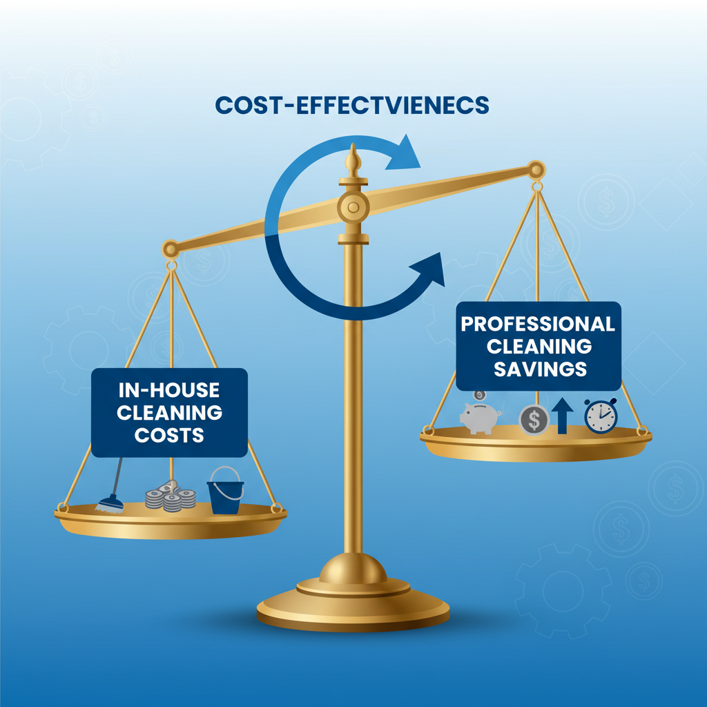 an infographic showing a balanced scale, with 