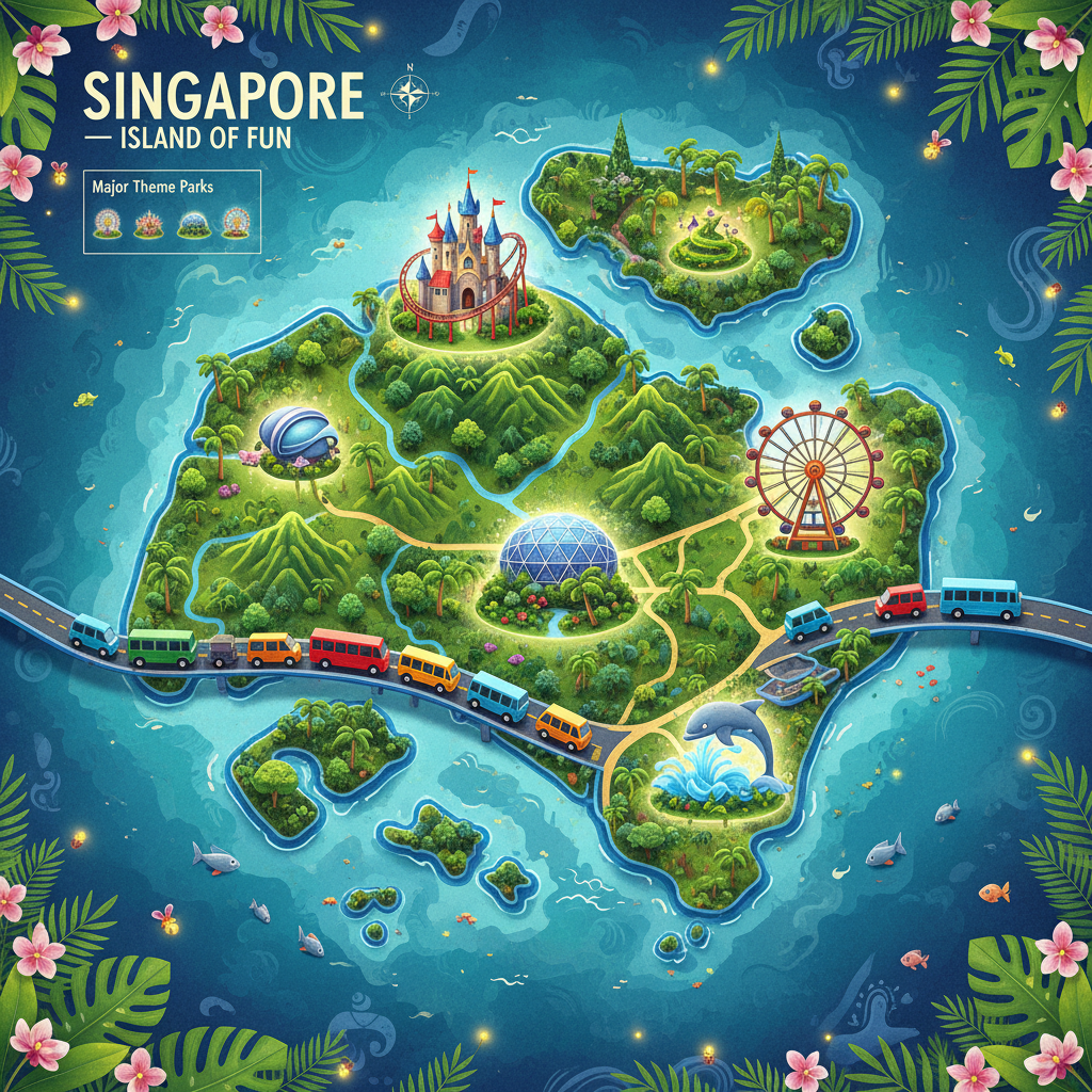 Family Fun: Best Theme Parks in Singapore with Maxi Limo Transfers