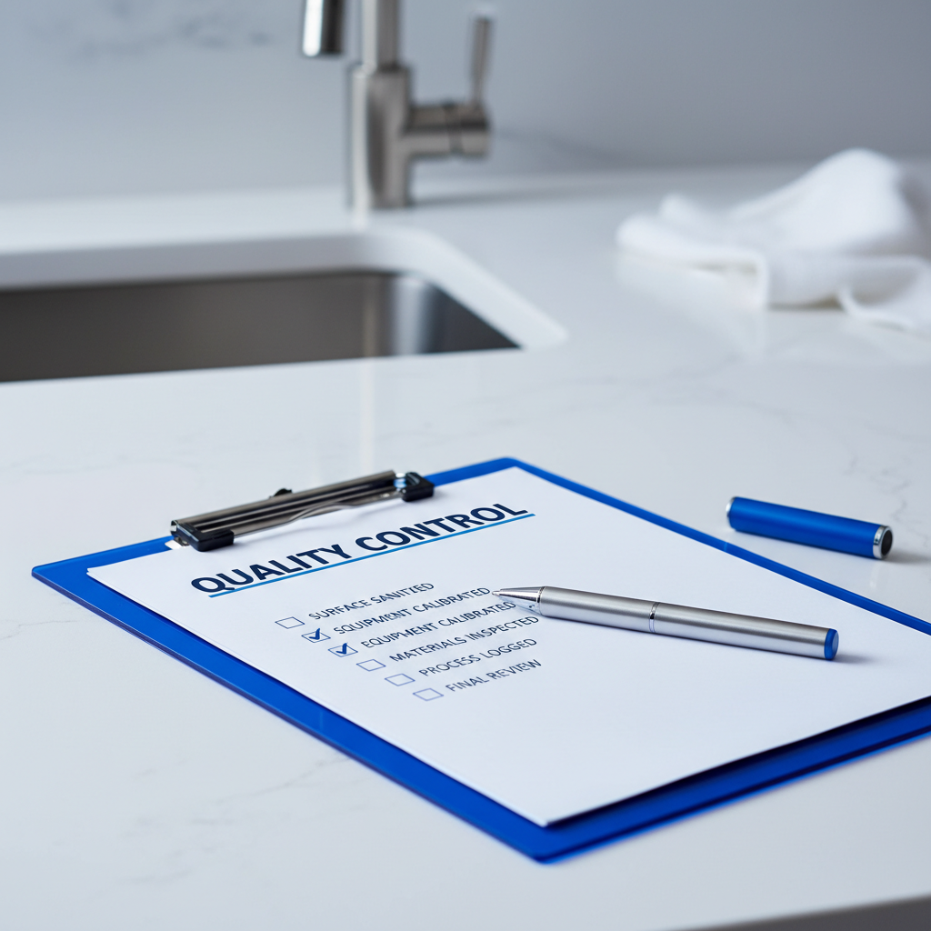 A clipboard with a checklist for 