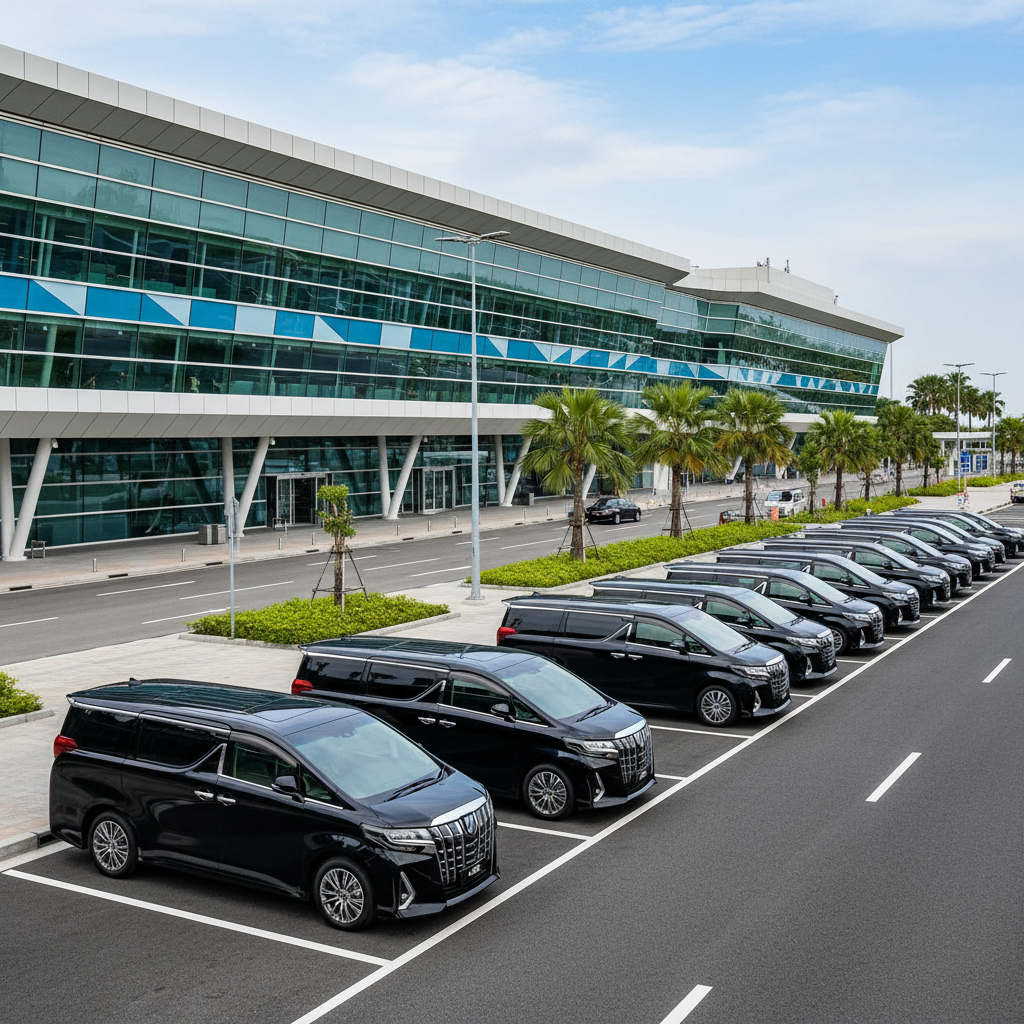 a sleek, modern Singapore cityscape with well-maintained roads and clean, organised traffic, viewed from the rear window - what does chauffeur mean